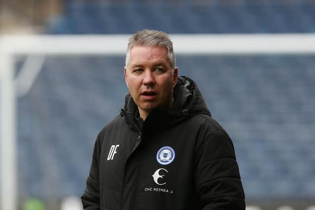 Posh boss Darren Ferguson at West Brom. Photo: Joe Dent/theposh.com.