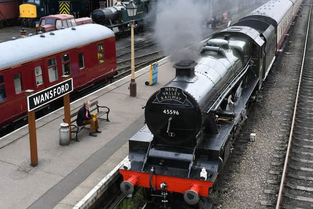 Wansford station on Nene Valley Railway.