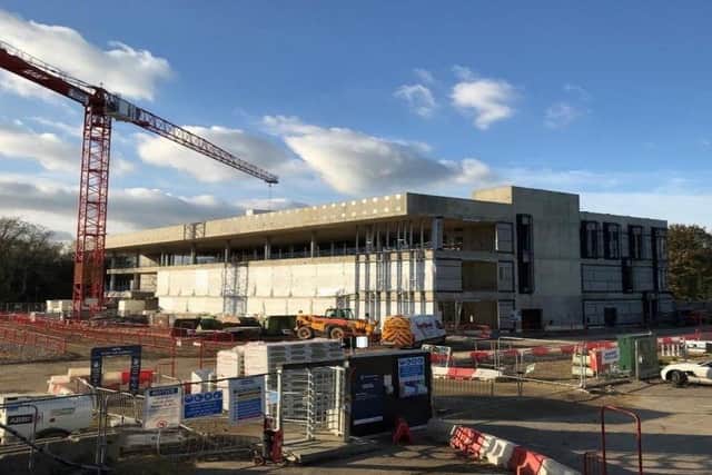 The new ARU Peterborough building.