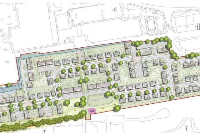 The Stamford Gardens development.