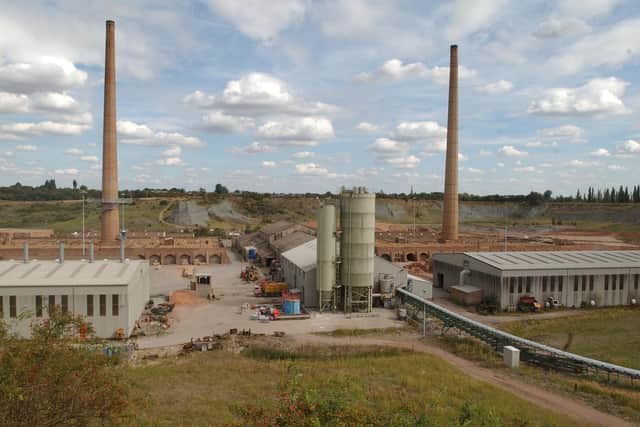 Saxon brickworks in 2008.