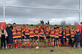 Borough Under 15s after beating Shelford.