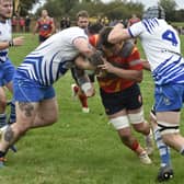 Action from Borough v Lions in October. Photo: David Lowndes.