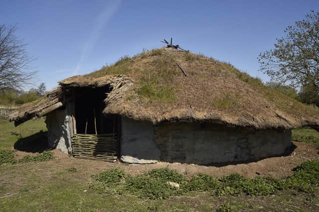 Flag Fen Archaeology Park.