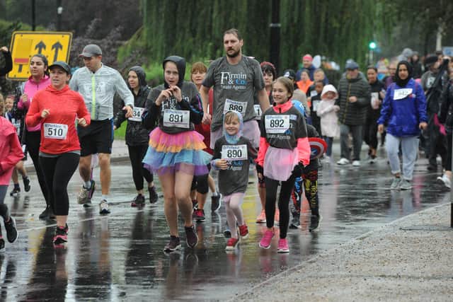 Great Eastern Run 2019. Fun runners in action.
