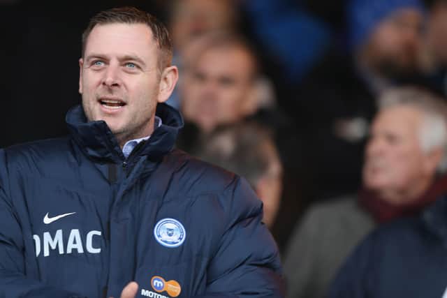 Posh chairman Darragh MacAnthony