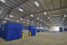 The Peterborough City Council household waste recycling centre at Fengate EMN-190215-142211009