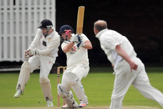 Carl Wilson batting for Bourne.