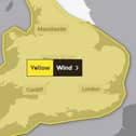 The Met Office Storm Franklin yellow warning for high windes.