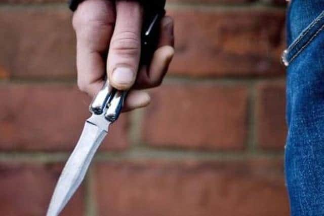 Knife crime prosecutions have reduced.