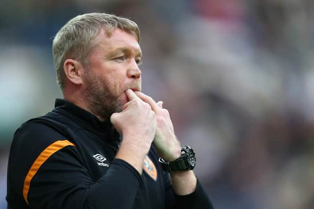 Grant McCann when Hull boss earlier in this season. Photo: Getty Images.