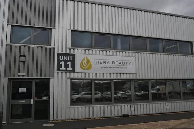 Hera Beauty Offices at Coningsby Road, North Bretton. EMN-220222-152858009
