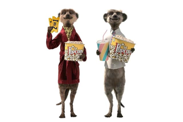 The public faces of comparethemarket.com,  Aleksandr and Sergei meerkats