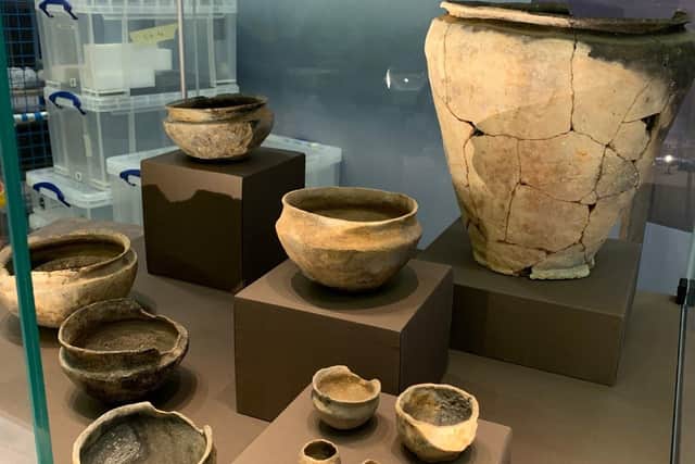 Items from Must Farm are part of the British Museum exhibition. Pic: Peterborough Museum and Art Gallery