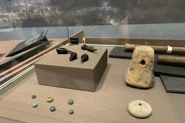 Items from Must Farm are part of the British Museum exhibition. Pic: Peterborough Museum and Art Gallery