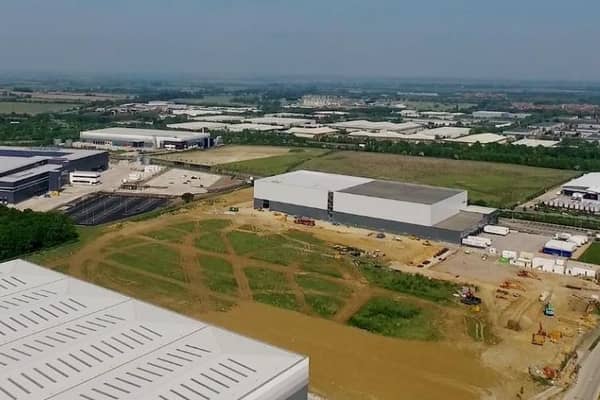 Aerial pix of  factories at Alwalton Hill, Peterborough. EMN-200905-170529009