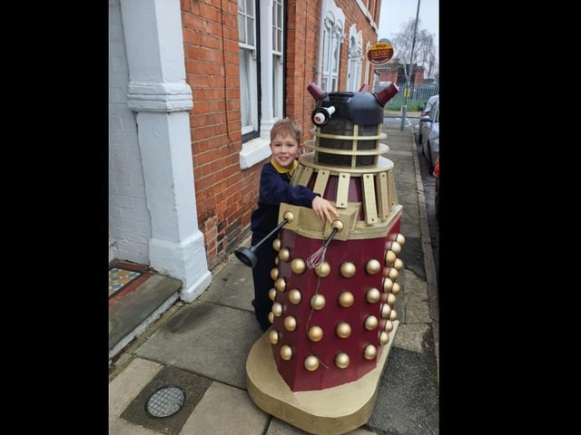 "My son went as a Dalek - he can climb into it!"