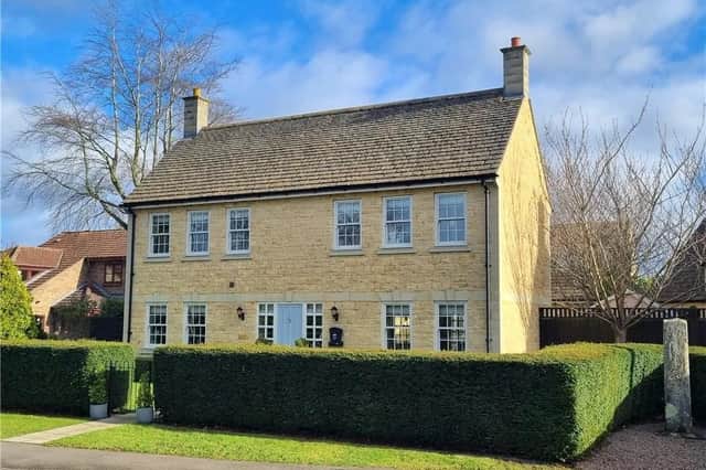 Four bedroom house for sale in Longthorpe, Peterborough. All photos: Zoopla
