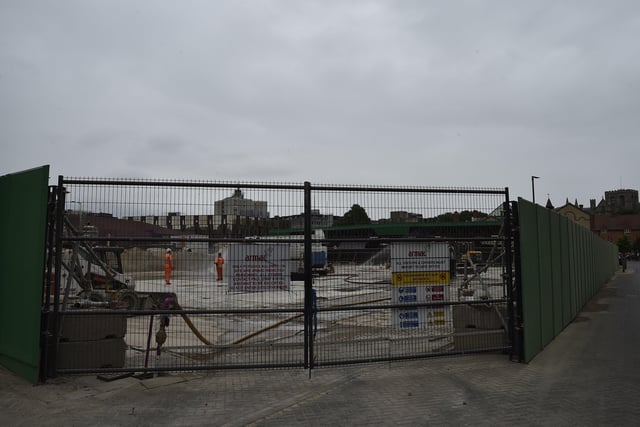 The car park ws demolished in 2020