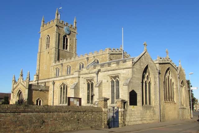 The trail will include historic landmarks, like St Andrew's Church, Whittlesey, and insight into the history and heritage of the town.