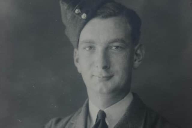 Windsor Webb in RAF uniform.