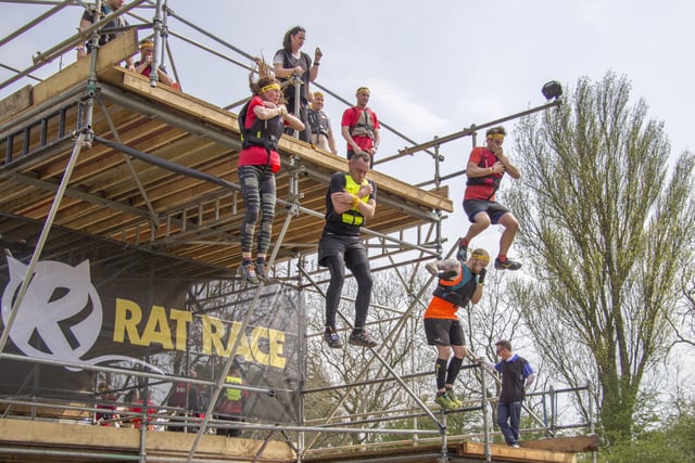 Rat Race Dirty Weekend, the world’s biggest obstacle course, is staged at Burghley one final time (May 7)