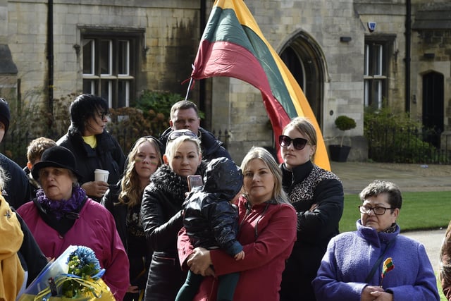 Lithuanian support meeting for the Ukrainian crisis at Peterborough Cathedral EMN-221203-192236009