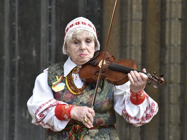 Lithuanian support meeting for the Ukrainian crisis at Peterborough Cathedral EMN-221203-192247009