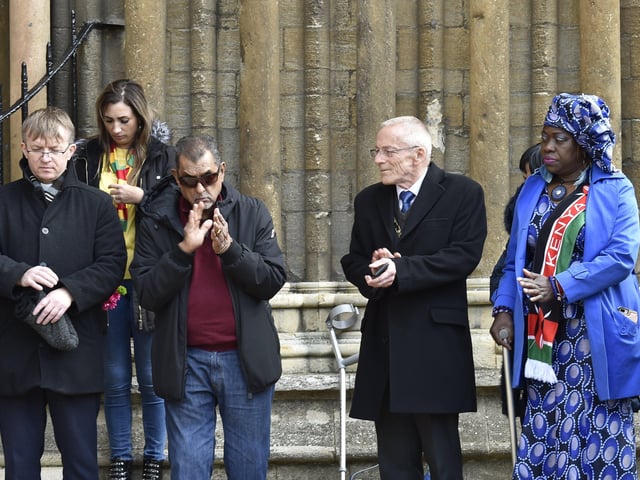 Lithuanian support meeting for the Ukrainian crisis at Peterborough Cathedral EMN-221203-192258009