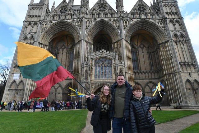 Lithuanian support meeting for the Ukrainian crisis at Peterborough Cathedral EMN-221203-192214009