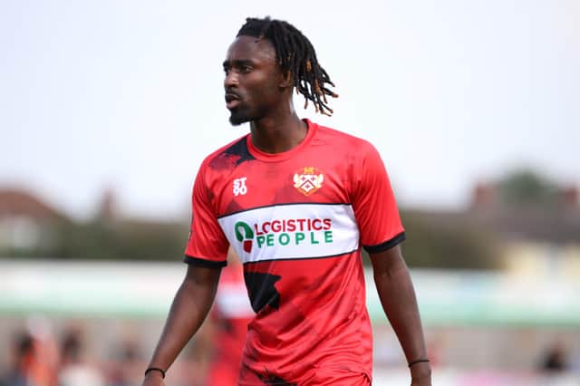 Lamine Sherif in his Kettering Town days.