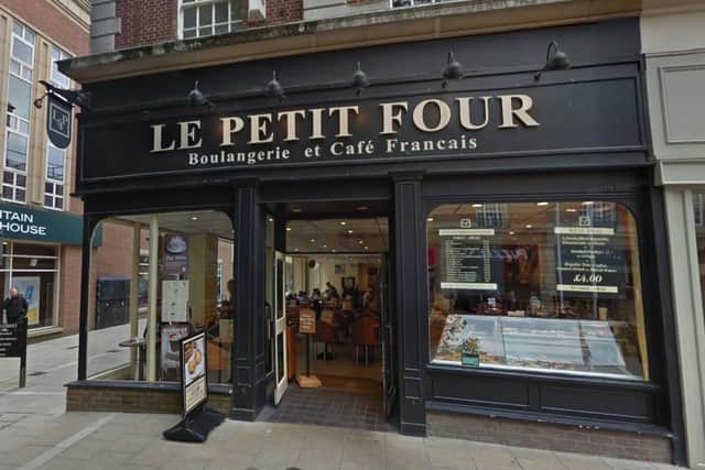 Le Petit Four which closed in 2020 - now subject to a planning application by Oodles.