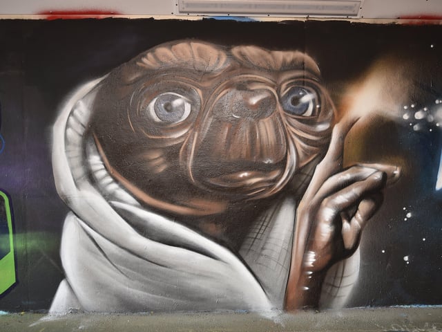 Some of the pieces created by Nathan in the city