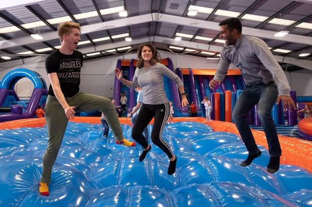 Inflata Nation in Peterborough is offering disability-friendly sessions - where carers go free.