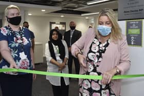Opening of the new Job Centre at Northminster House, Peterborough by Employment Minister Mims Davis. EMN-210616-160058009