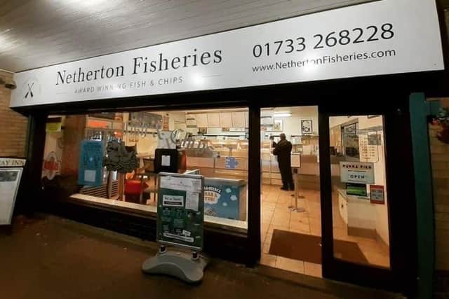 Netherton Fisheries, on Ledbury Road, Peterborough, is co-owned by Carl Smith, 72, and his son Marcus, 37 (Photo: Netherton Fisheries)
