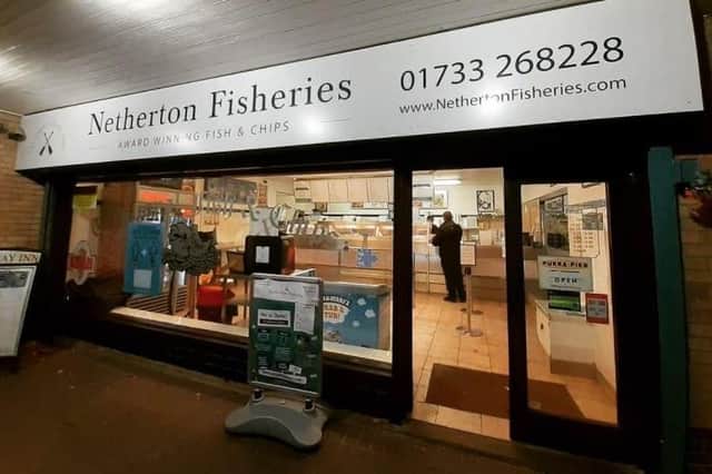 Netherton Fisheries, on Ledbury Road, Peterborough, is co-owned by Carl Smith, 72, and his son Marcus, 37 (Photo: Netherton Fisheries)