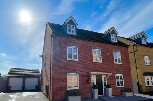 Five bedroom house for sale in Peterborough. All photos: Zoopla