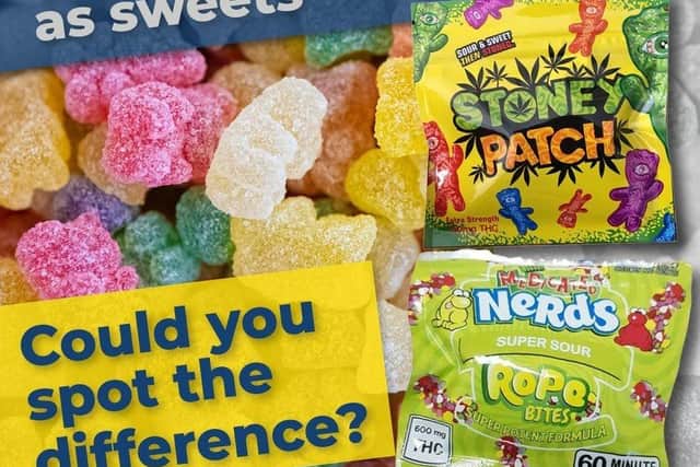 Police are warning parents about the sweets