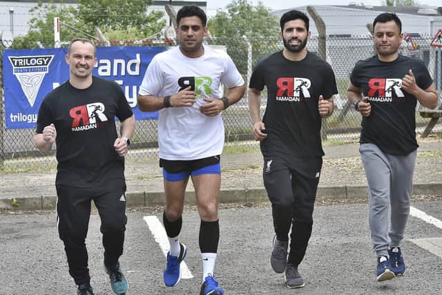 In 2019, Mr Mahmood became the first person to run a marathon while fasting for Ramadan - raising £50,000 to build houses in Indonesia.