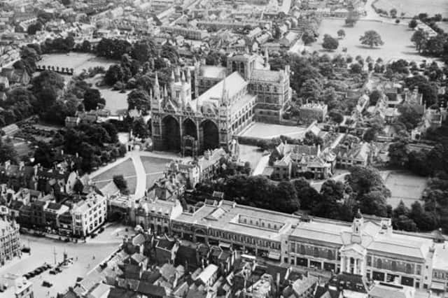 The Cathedral Church of St Peter, St Paul and St Andrew, Peterborough, 1932.(Photo: Historic England)