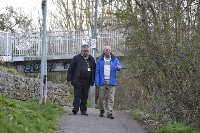 Councillor Bryan Tyler is hoping the bridge will make