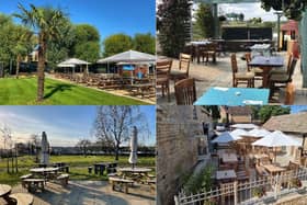 Beer gardens waiting for you