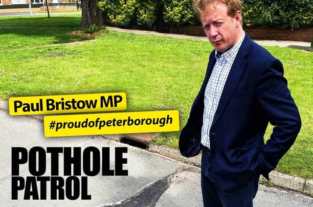 MP Paul Bristow's ‘Pothole Patrol’ campaign is calling for people to report potholes in the city (Photo: Paul Bristow)