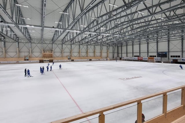 The venue of the 2022 Women's Bandy World Championships.