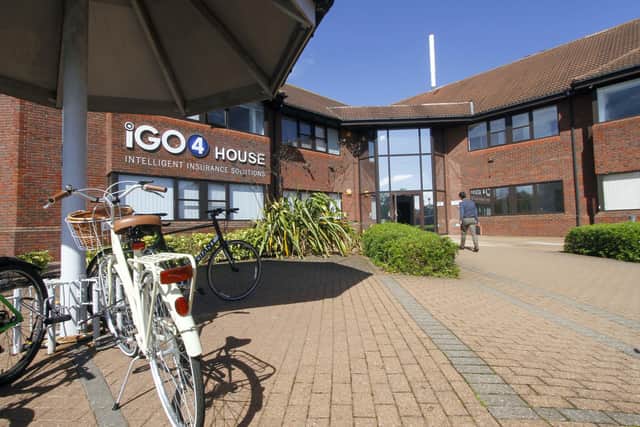 iGO4 House in Staniland Way, Peterborough.