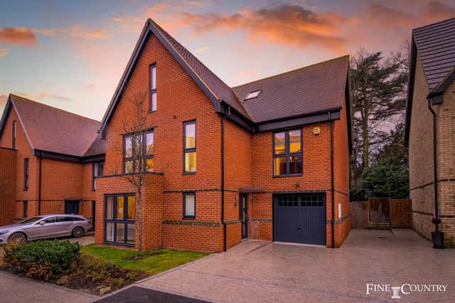 Five bedroom detached house for sale in Peterborough. All photos: Zoopla