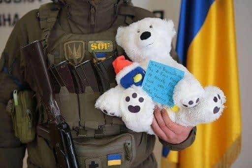 The bear on the way to Ukraine