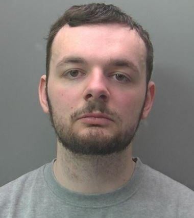Joshua Poulter (23), of Fairhaven, Hampton Gardens was jailed for two-and-a-half years after admitting attempted robbery