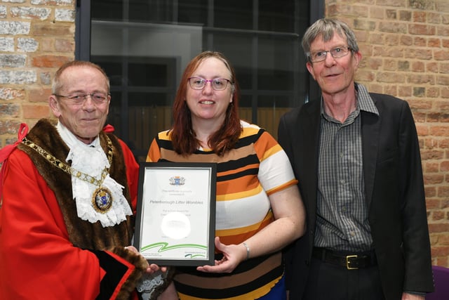 Community Involvement award to Harry Machine and Fay Belham EMN-220325-095744009